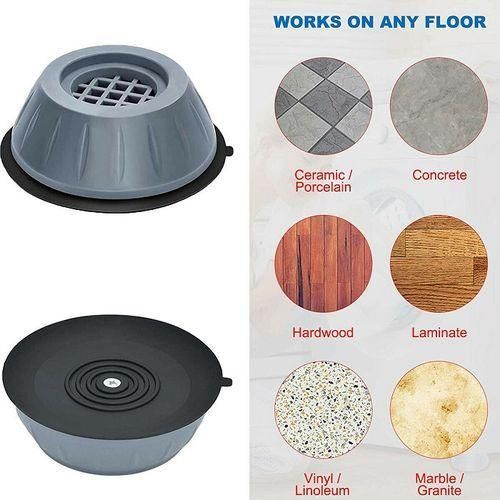 product_image_name-Generic-Lot de 4 Supports Machine à Laver - Réfrigérateur-3