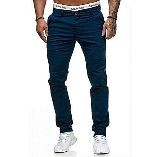 Generic Pantalons Chino Homme Bleu marine Prix pas cher Jumia SN