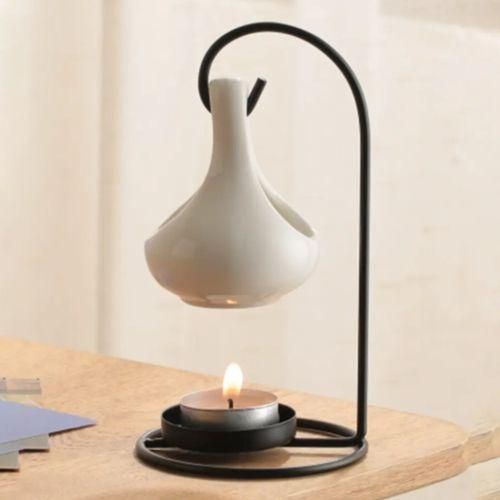 product_image_name-Generic-Brûleur d'arôme, d'huiles essentielle et de parfum en céramique Blanc-1
