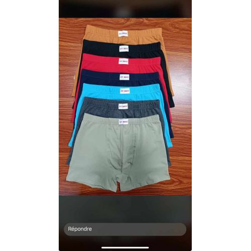 Generic lot de 6 calecon hommes coton Prix pas cher Jumia SN