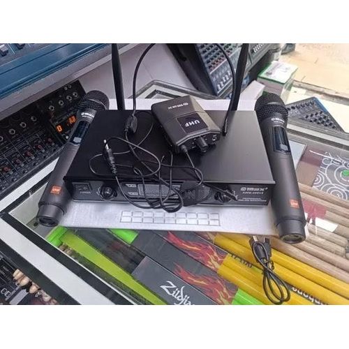 product_image_name-Omax-Système radio Double Microphone Sans Fil VHF, AWM-495V3-2