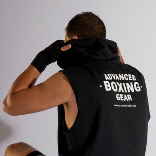 Debardeur best sale capuche boxe