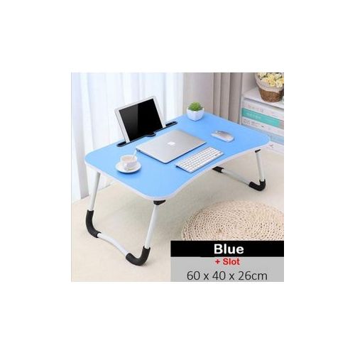 Table de Lit pour Ordinateur Pliante avec Pied Multifonctions