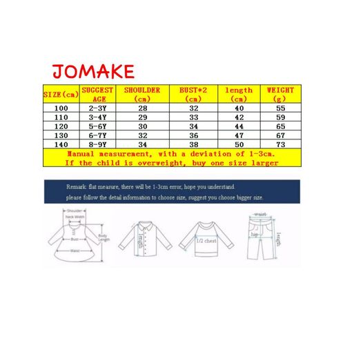 product_image_name-JOMAKE-Chemise pour garçons de 2 à 9 ans, motif rétro rouge, bleu et blanc, avec poches, coupe ample-8