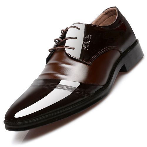 Fashion Chaussures decontractees de style coreen pour hommes d affaires formelles a bout pointu marron Prix pas cher Jumia SN