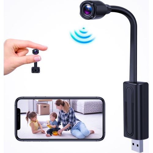 product_image_name-Generic-Mini Caméra Espion USB Full HD 1080P - Ultra discrète- Détection de Mouvement & WiFi - caméra de surveillance -Camera cachée -8
