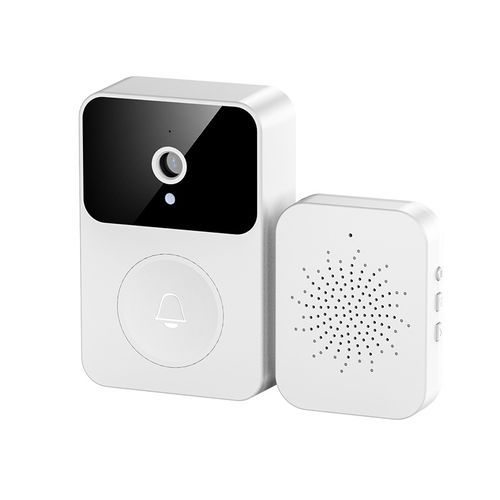 Generic Sonnette vidéo à distance sans fil intelligente Rechargeable HD  Night Vision WiFi Security Door Doorbell - Prix pas cher