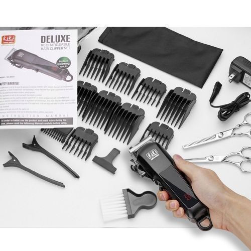 product_image_name-Kiki-Tondeuse Electrique - Rechargeable avec accessoires - Noir-2