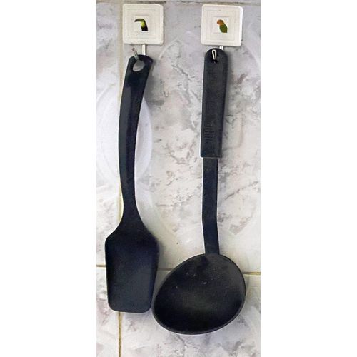 product_image_name-Generic-LOT DE 12 Crochets mural auto-adhésif pour salle de bain& cuisine- 6PCS-6