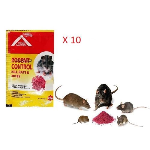 Generic Rodent Control Mice Poison Pellets. pour souris et rats 10