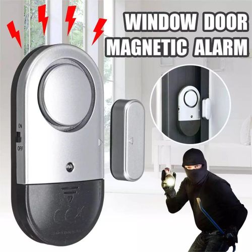 Alarme magnétique portes et fenêtres 3 x 1,5 V