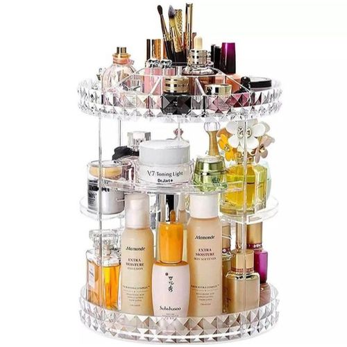 product_image_name-Generic-Boite de rangement cosmétique - Boite rangement maquillage rotative-1