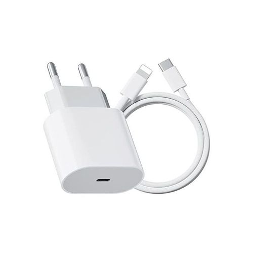 Generic Fast Chargeur iPhone 13 pro max 20W Secteur USB-C à prix pas cher