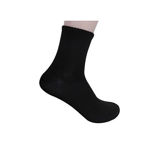 Lot de 12 Paires de Chaussettes Tennis Sport mi Hautes Noires Unies 39/42  ou 43/46 au Choix Noire - Cdiscount Prêt-à-Porter