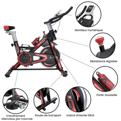 Generic Velo D interieur Velo D exercice Stationnaire avec Ecran LCD Prix pas cher Jumia SN