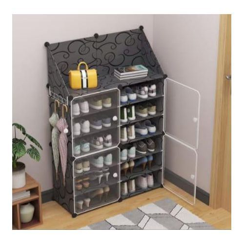 product_image_name-Generic-Rangement de Chaussures Plastique Cube 24 Paires-1