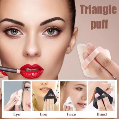product_image_name-Generic-6 tampons à poudre triangulaires pour poudre libre, éponge cosmétique douce et moelleuse pour fond de teint, outil de maquillage-2
