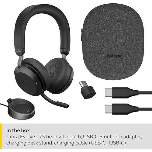 product_image_name-Jabra-Evolve2 75, Casque Bluetooth Sans Fil, Technologie à 8 Microphones, Réduction Active du Bruit, Grand Confort, Adaptateur USB-A et compatibilité MS Teams, Batterie 36 h,-3