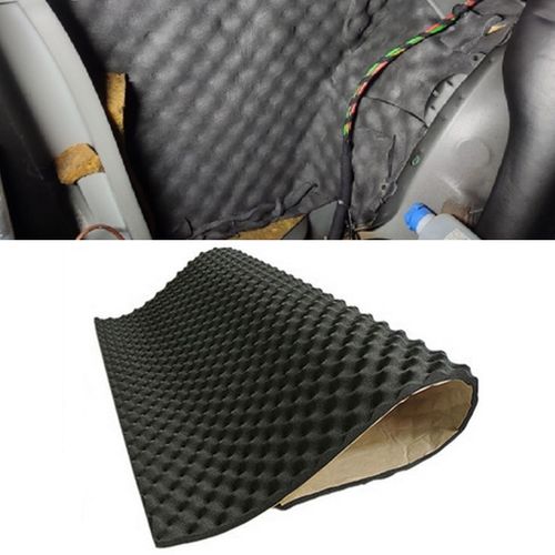 Generic LBQ Coussin Insonorisant En Coton Pour Voiture - Mousse Ondulée -  50X100cm - Prix pas cher