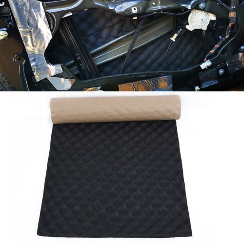 Generic LBQ Coussin Insonorisant En Coton Pour Voiture - Mousse Ondulée -  50X100cm - Prix pas cher