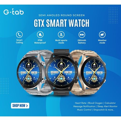 Generic smart watch G TAB GTX NOIR Prix pas cher Jumia SN