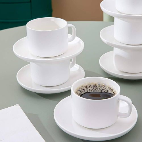 product_image_name-Generic- Ensemble 6 tasses - porcelaine avec sous tasse en céramique résistante-1