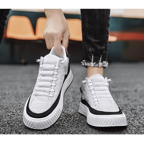 product_image_name-Best Chaussures-Chaussures Homme de planche à semelle épaisse pour hommes, Chaussures Décontractées, Respirantes, Confortables, Légères, Durables, Semelle Souple, Plates, Basses, Concises, Classiques-3