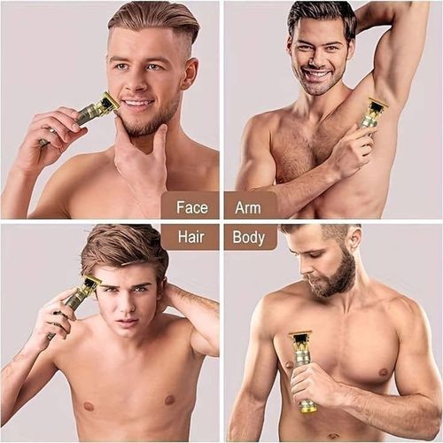 product_image_name-Generic-Tondeuse salle de bain Professionnelle – Rechargeable, Design Vintage Dragon en Or – Kit Complet pour Visage, Corps et Cheveux-1