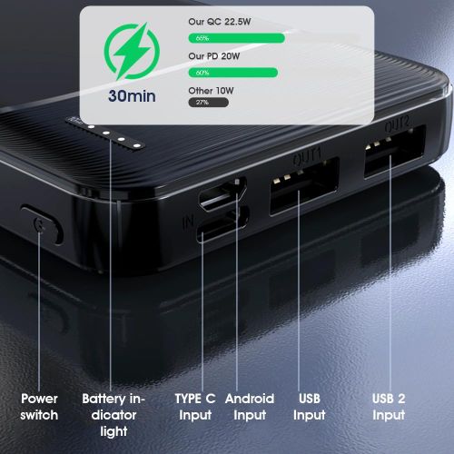 product_image_name-Renewed-SAMSUNG A6s Bleu 6.0" 6+128 Go 12 MP+5 MP 3300 mAh Avec batterie externe EasyPie gratuite 10000 mAh 37W-6