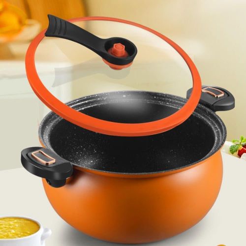 product_image_name-Generic-Marmite à soupe antiadhésive revêtue de pierre médicale, marmite à ragoût, avec soupape de décharge de pression constante, domestique non électrique, adaptée aux flammes nues-8