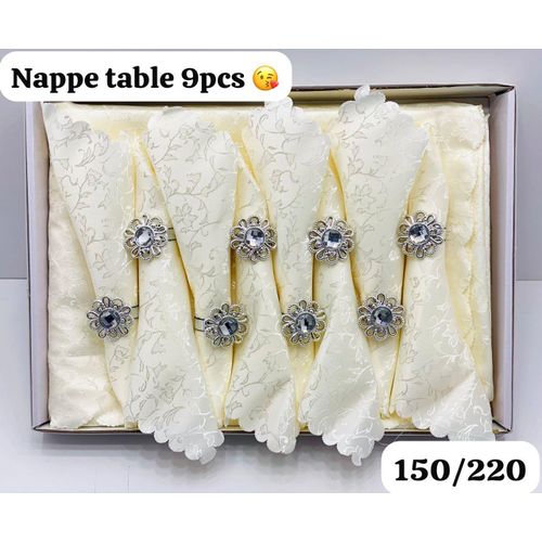 product_image_name-Generic-Nappe de table avec motif luxe- 9 pièces -1