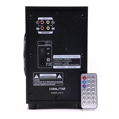 product_image_name-White-Home Cinéma 2.1 -IMP avec  Bluetooth - port USB/SD - Noir - haut qualité-2