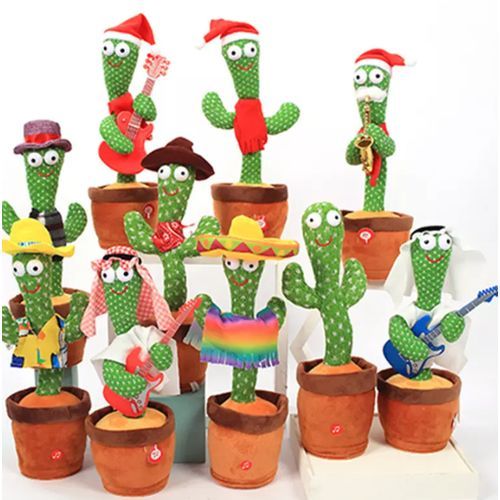 JISON21 Cactus Qui Danse et Répète, Peluche Cactus Qui Chante Adjustable  Volume, Cactus Jouet Qui Repete de Cadeaux du Jouets Éducatifs pour Enfants  (Chant 120+Danser+Enregistrement+Éclairage) : : Jeux et Jouets