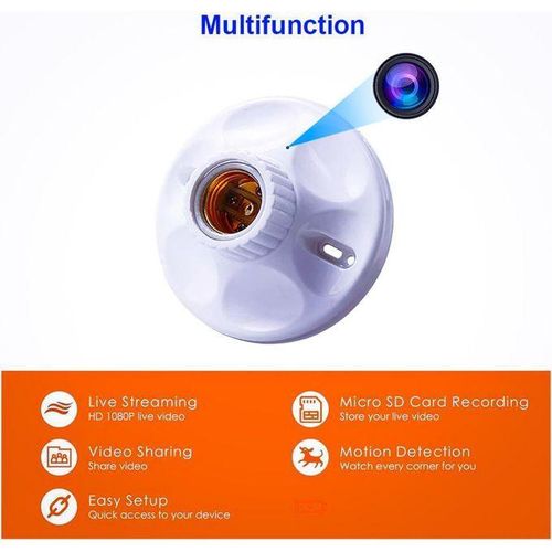 product_image_name-Generic-Caméra de sécurité sans fil 1080p dissimulée dans une douille E27 Ultra Discrète - 2 dans 1-8