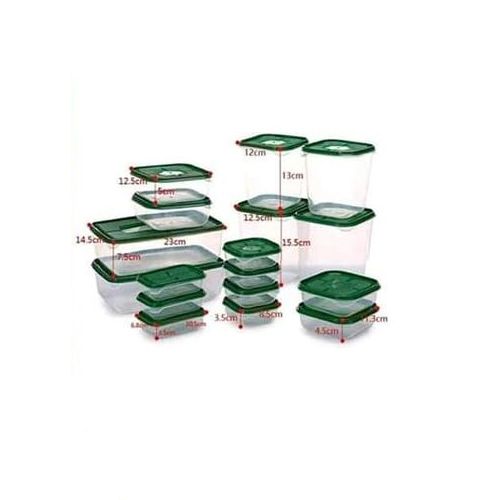 product_image_name-Generic-Ustensiles de Cuisine 17 Pcs/lot Multiple Taille vert-3