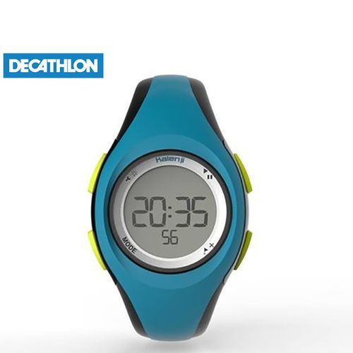 Decathlon Montre chronom tre de course pied W200 S bleu et noir by