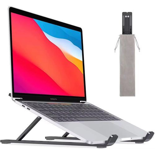 product_image_name-High Quality-Laptop Stand - Creative Folding Storage Support pour ordinateur portable pliant créatif en aluminium de qualité supérieur inox support ordi-3
