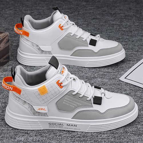 Fashion Chaussures hautes en toile pour hommes gris Prix pas cher Jumia SN