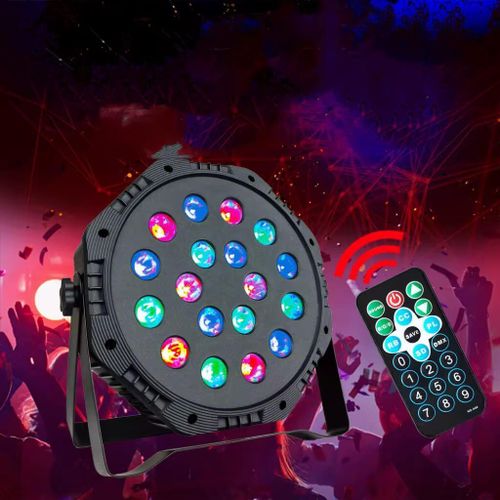 product_image_name-Generic-Projecteur multicolore lampe de chambre décorative avec des couleurs différentes & multifonctions idéal pour les grands événement -1