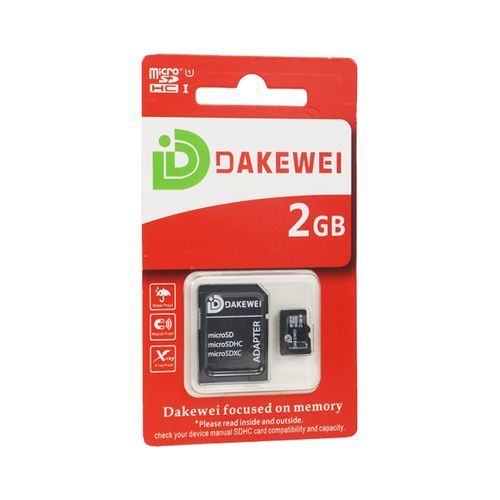 DAKEWEI SN Carte Mémoire Micro SD - 2Go - Prix pas cher