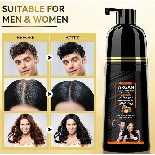 product_image_name-Generic-Dexe Shampoing instantané pour cheveux noirs, shampoing pour cheveux naturels, shampoing colorant pour cheveux noirs 3 en 1 pour hommes et femmes, formule végétale douce et longue durée-2
