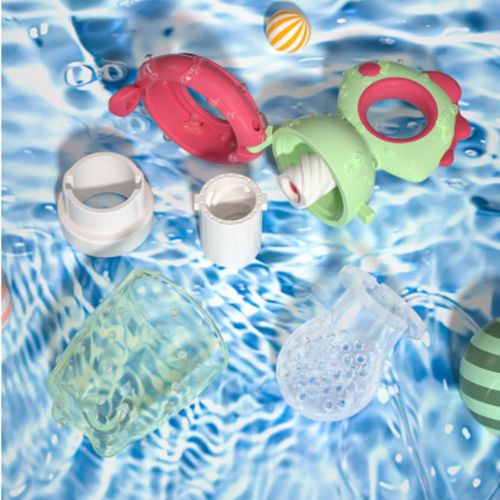 product_image_name-Generic-Sucette en Silicone et bouteille, distributeur de nourriture de complément de fruits - Vert Dinosaure-6