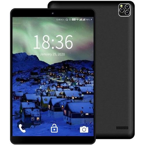 Generic Tablette Android - Dual SiM Rom 64go - Ram 4go - Ecran 10 pouces -  Noir - Prix pas cher
