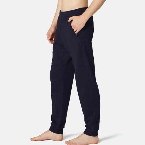 product_image_name-Domyos-Pantalon jogging  Fitness Poche Zipp�es Bleu Marine by decathlon-1