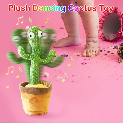 Generic Jouet Cactus Qui Peut Chanter Et Danser, Jouet Cactus En Peluche  Qui Peut Apprendre à Parler - Prix pas cher