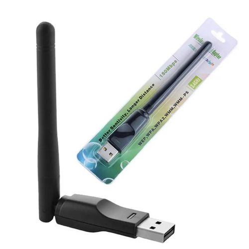 OcioDual Adaptateur WiFi 100Mbps Carte Externe Clé USB Sans Fil