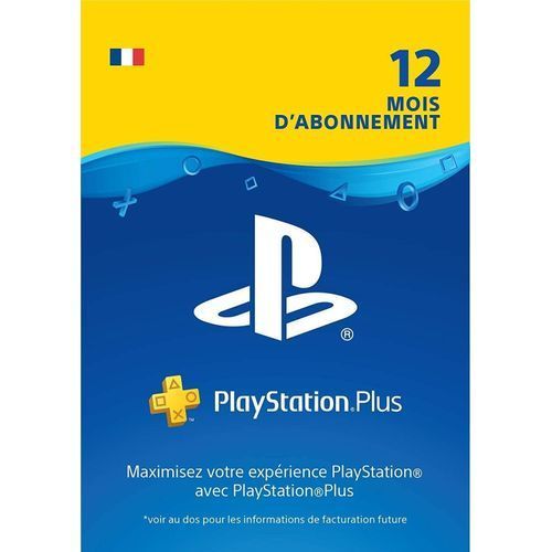 Licensed Playstation Carte Abonnement Playstation Plus 12 Mois Compte Français PS4 Prix