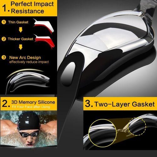 product_image_name-Generic-Lunettes de natation aucune fuite avec l'agrafe de nez, les bouchons d'oreille, le-3