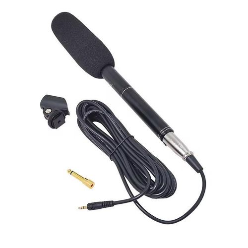 product_image_name-Shotgun-Microphone Professionnel - Pack Complet pour Interview & Vidéo-1