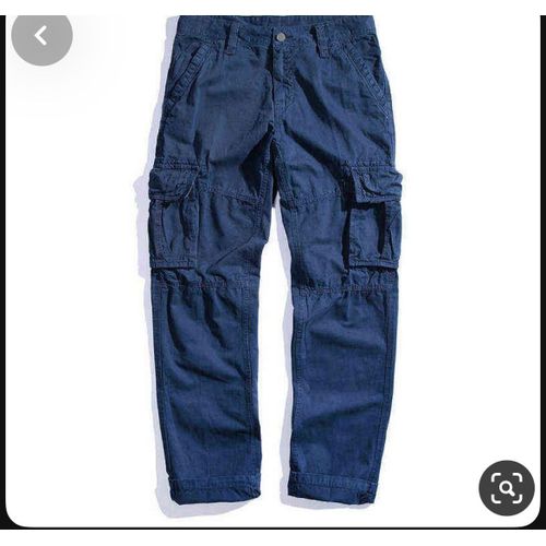 product_image_name-Generic-Pantalon cargo kaki pour enfants -1